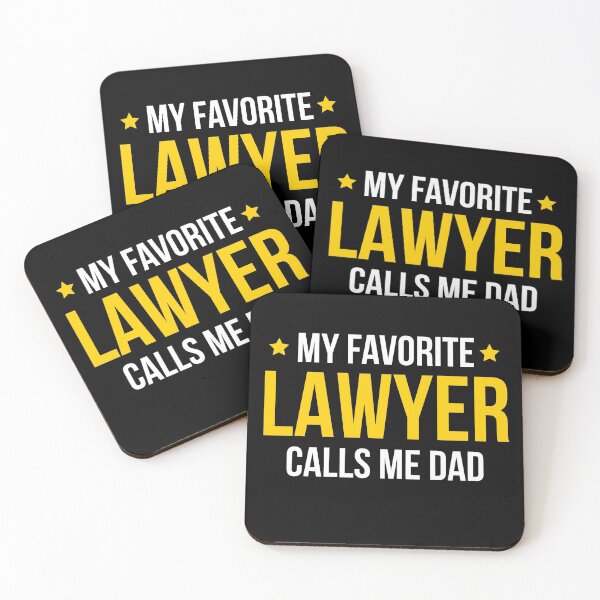 Item preview, My Favorite Lawyer Calls Me Dad designed and sold by AwesomeWorld1.