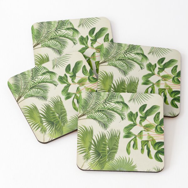 Item preview, Tropical palm leaves designed and sold by LeAllureVintage.