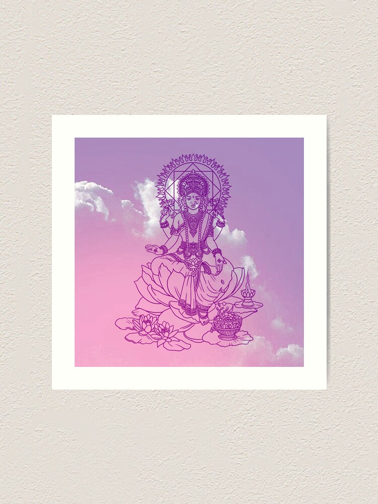 Sketch of Lord Vishnu Wife and Goddess of Wealth Lakshmi Outline Editable  Illustration Stock Vector - Illustration of prosperity, indian: 205679547