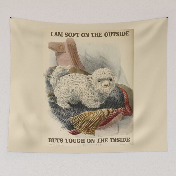 Item preview, I AM SOFT ON THE OUTSIDE designed and sold by epicsaying.