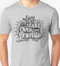 Pinky & Brain Try To take Over The World Unisex T-Shirt