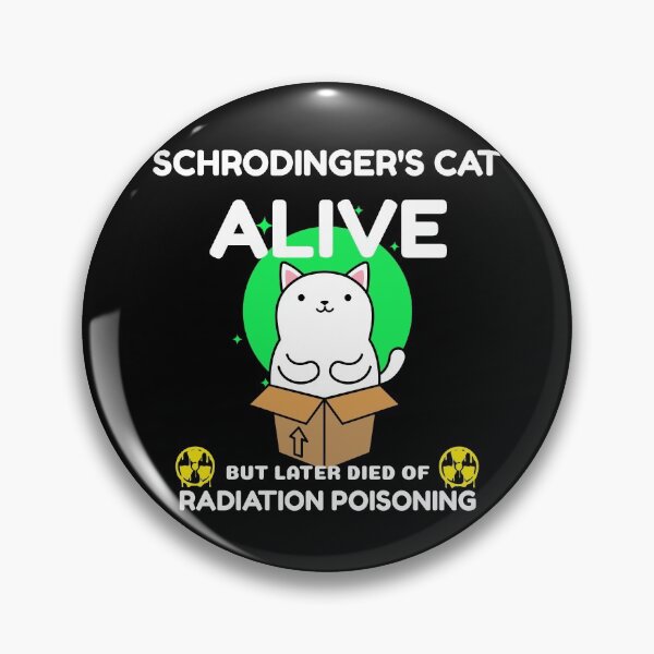 Item preview, Schrodinger's cat's alive  designed and sold by Explicitgt.