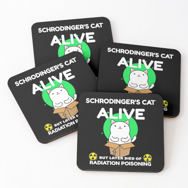 Item preview, Schrodinger's cat's alive  designed and sold by Explicitgt.