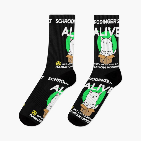 Item preview, Schrodinger's cat's alive  designed and sold by Explicitgt.