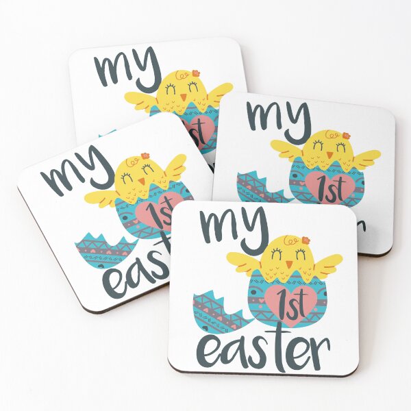 Item preview, Babys First Easter Chicken Design Lockdown Easter 2021 designed and sold by hyggekrog.