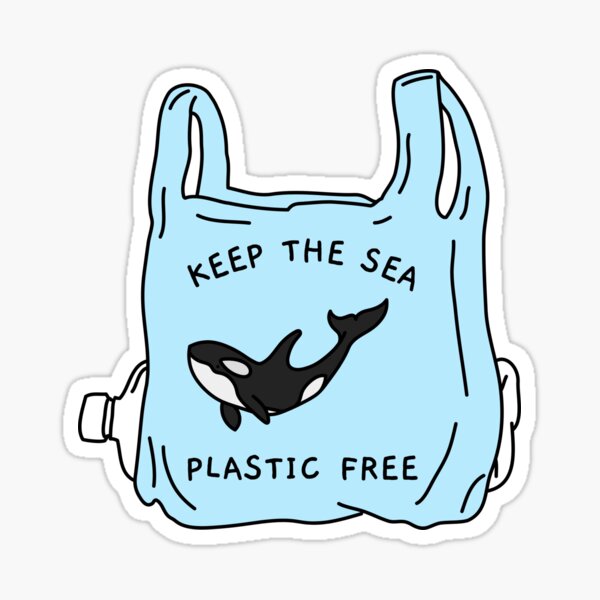 Artikel-Vorschau von Halten Sie das Meer plastikfrei – Wal, designt und verkauft von BrambleBox.