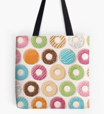 Donut pattern Tote Bag