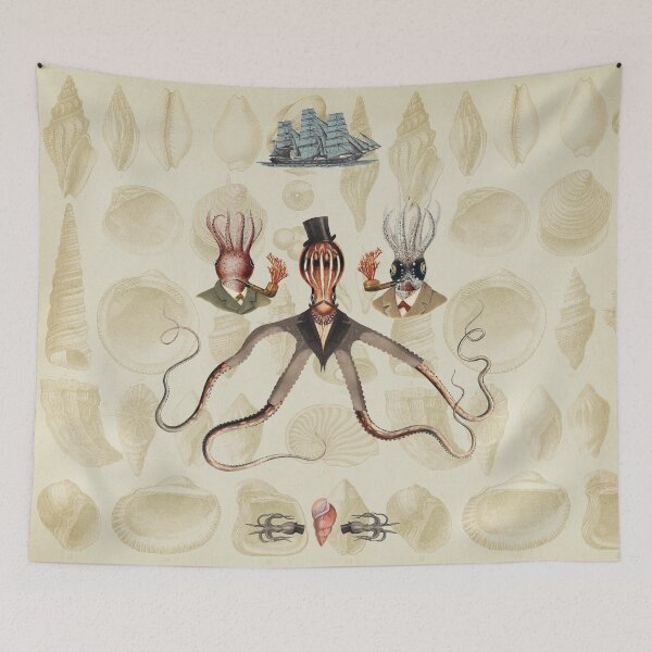 Item preview, Octopus Sea Fashion. designed and sold by LeAllureVintage.