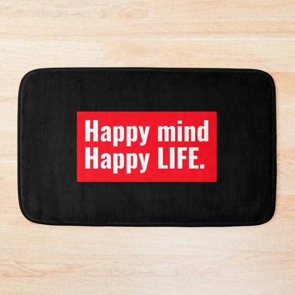 Item preview, Happy mind Happy Life designed and sold by Gold Crown .