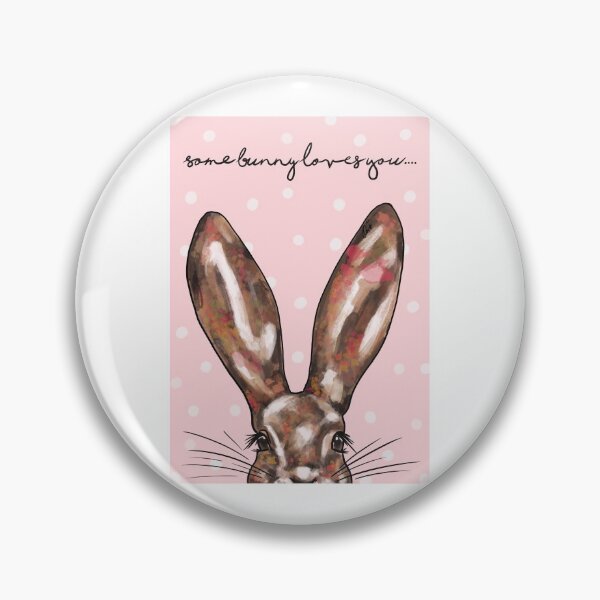 Item preview, Some Bunny Loves You Funny Bunny Easter Illustration  designed and sold by AlexisNox.