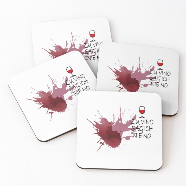 Item preview, I NEVER SAY NO TO VINO - red wine Weinfleck designed and sold by urban-design.