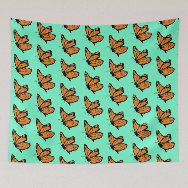 Item preview, "Teal Monarchy" designed and sold by bohokitty.