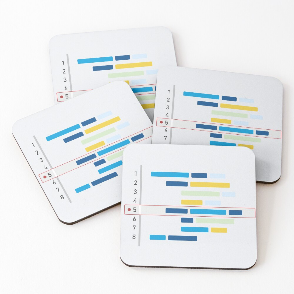 Item preview, Coasters (Set of 4) designed and sold by Devshirt.