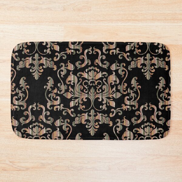 Item preview, Damask Variations: Baby Caroline Wood Paneling designed and sold by implexity.