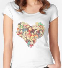 Fairies in Love Fitted Scoop T-Shirt