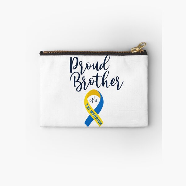 Item preview, Proud Brother of a down syndrome warrior, down syndrome awareness products for brother. designed and sold by AnsDesigns.