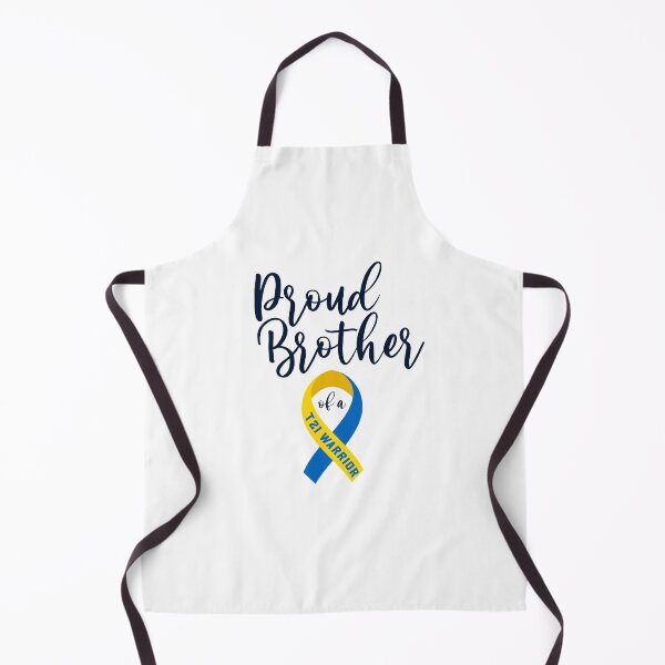 Item preview, Proud Brother of a down syndrome warrior, down syndrome awareness products for brother. designed and sold by AnsDesigns.
