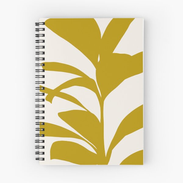 Item preview, Abstract plant artwork - Yellow designed and sold by BotanicalStudy.