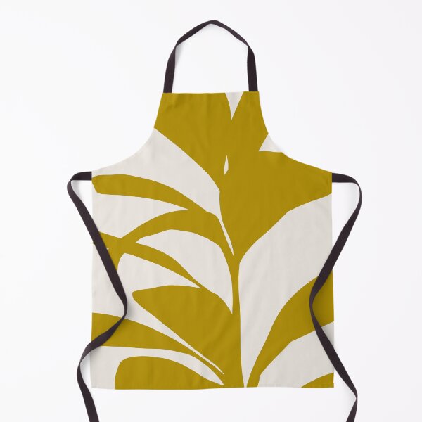 Item preview, Abstract plant artwork - Yellow designed and sold by BotanicalStudy.