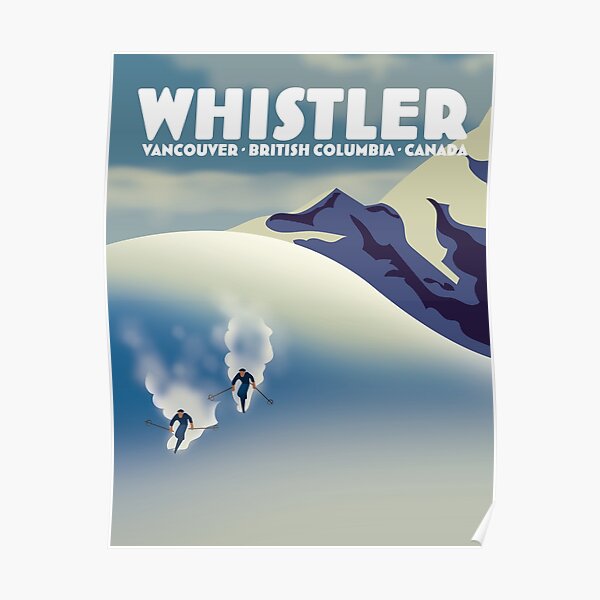 Whistler British Columbia Canada Poster