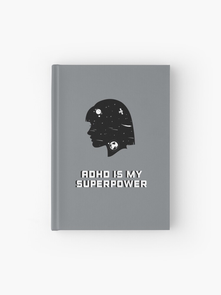 Thumbnail 1 of 3, Journal, Adhd is my superpower adhd is awesome designed and sold by Fatamimosh.