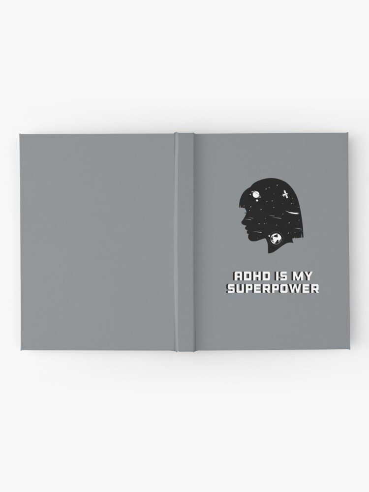 Thumbnail 2 of 3, Journal, Adhd is my superpower adhd is awesome designed and sold by Fatamimosh.