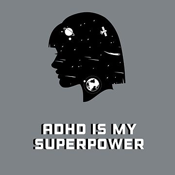 Artwork thumbnail, Adhd is my superpower adhd is awesome by Fatamimosh