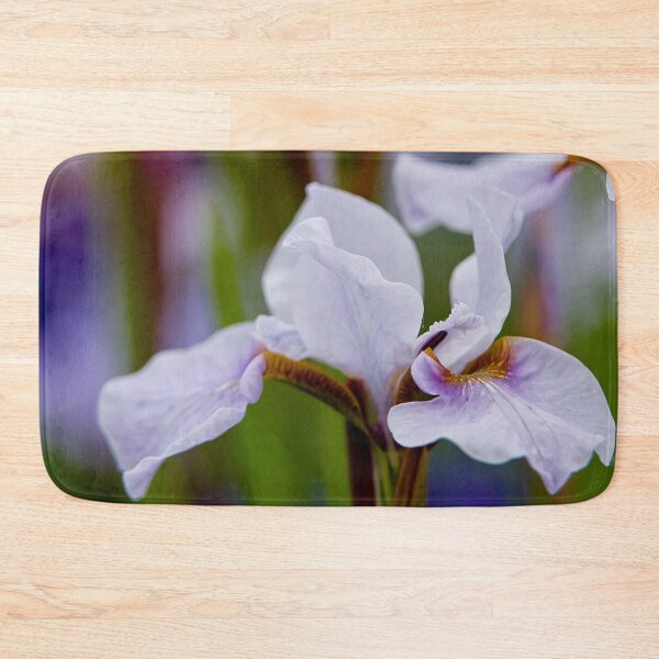 Item preview, White and Purple Irises designed and sold by Michael Cummings.