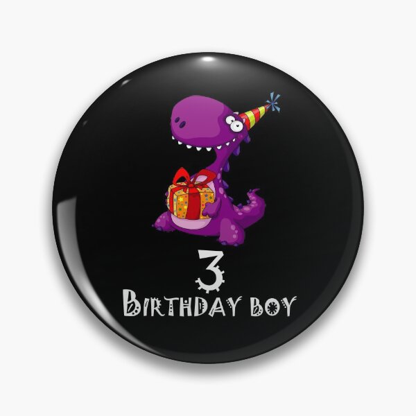 Item preview, Birthday Boy Kids 3 Year Old Bday Shirt Boy Dino Lover 3rd Birthday Party Gift designed and sold by FunnySunny T-Shirts.