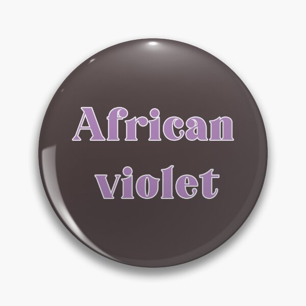 Item preview, African Violet, Artsy Typography designed and sold by JoyforU.