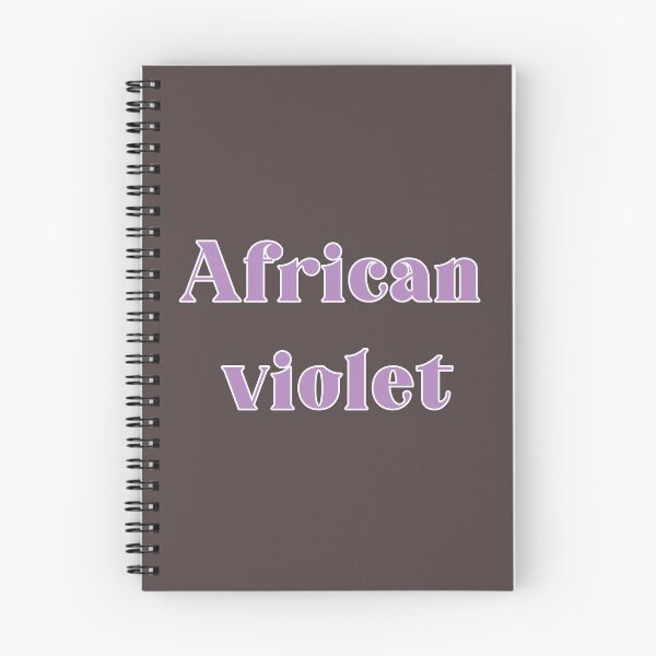 Item preview, African Violet, Artsy Typography designed and sold by JoyforU.