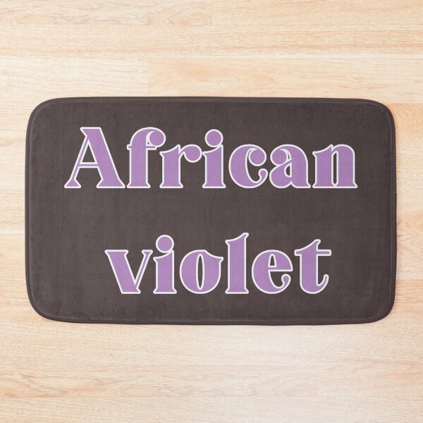 Item preview, African Violet, Artsy Typography designed and sold by JoyforU.