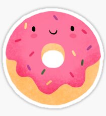 Pegatina Donut feliz