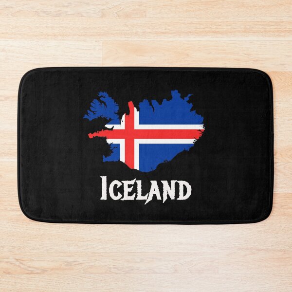 Item preview, Icelandic Iceland Map Nordic designed and sold by MetalApocalypse.