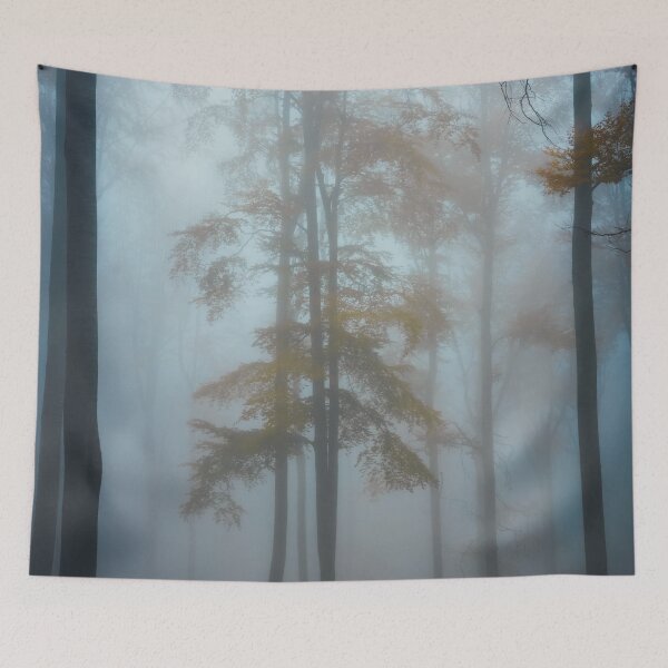 Item preview, Foggy tree designed and sold by viknitov.