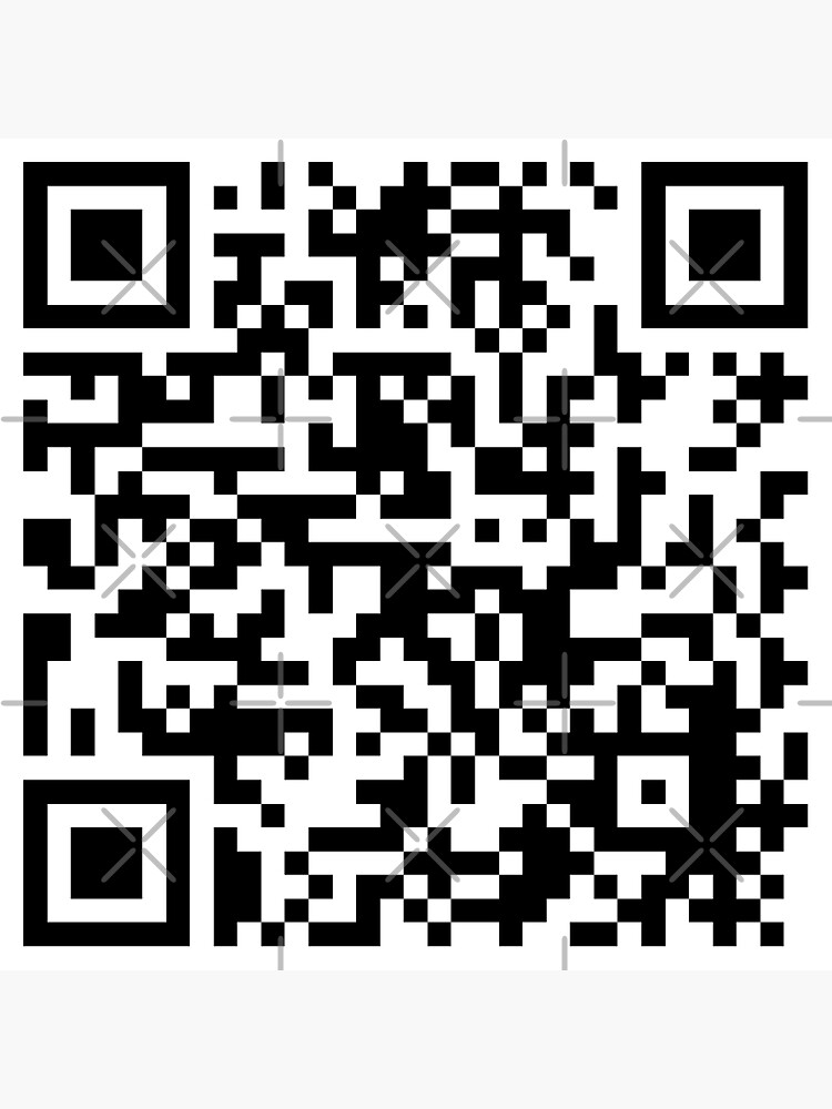 Thumbnail 3 of 3, Sticker, watch your profanity QR CODE designed and sold by politeillusts.