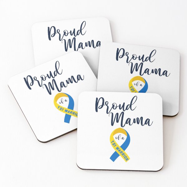 Item preview, Proud Mama of a down syndrome warrior, down syndrome awareness products for Mothers. designed and sold by AnsDesigns.