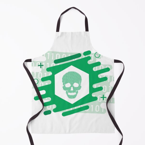 Item preview, Hacker Bits Skull (Light) designed and sold by Devshirt.