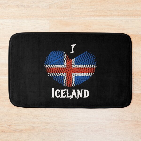 Item preview, Islandia Islandia corazón amor nórdico designed and sold by MetalApocalypse.