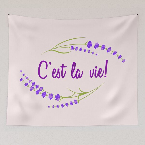 Item preview, Cest la vie! designed and sold by PrairieGrouse.
