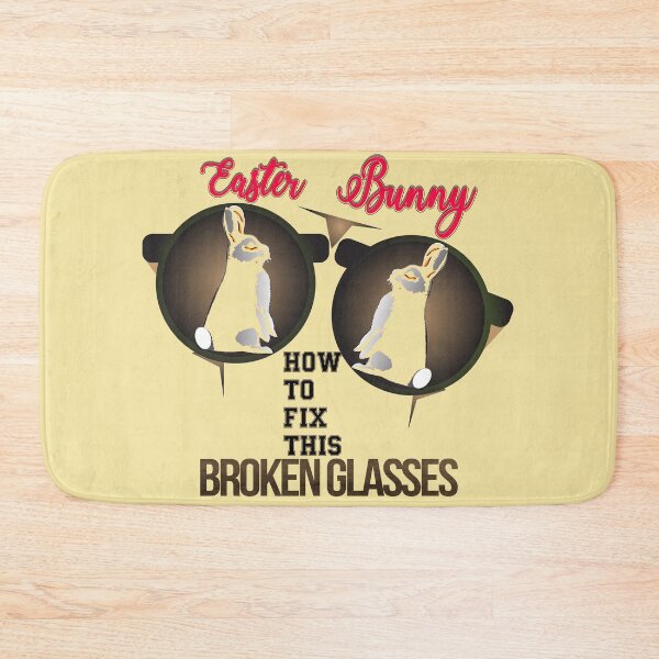 Item preview, Easter Bunny with broken Glasses designed and sold by SueSakpal.