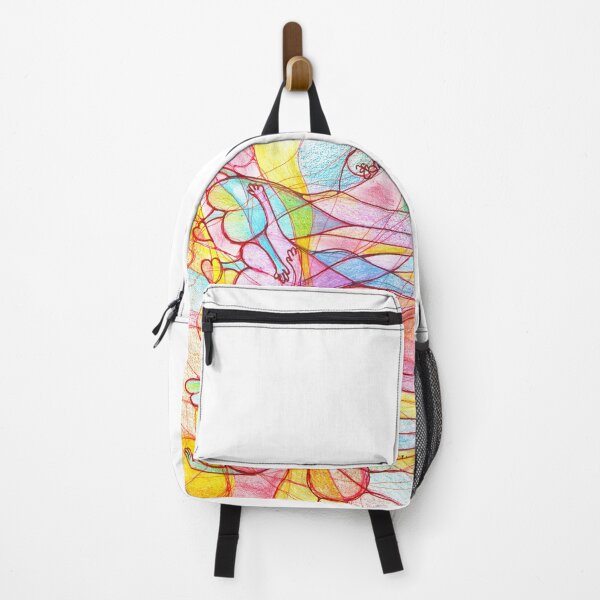 Item preview, Neuroart, Abstract colorful hugging hearts designed and sold by VikitaSolomakha.
