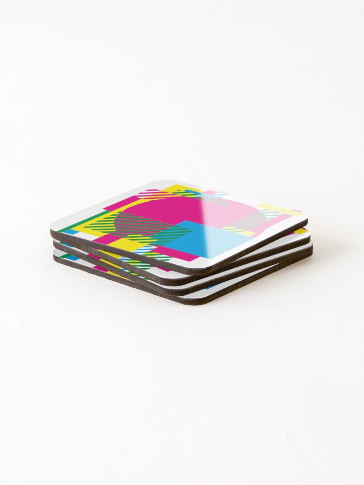 Thumbnail 4 of 5, Coasters (Set of 4), Abstract#100 designed and sold by process22.