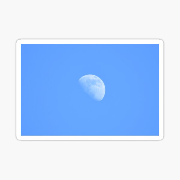 To the Moon and back Sticker