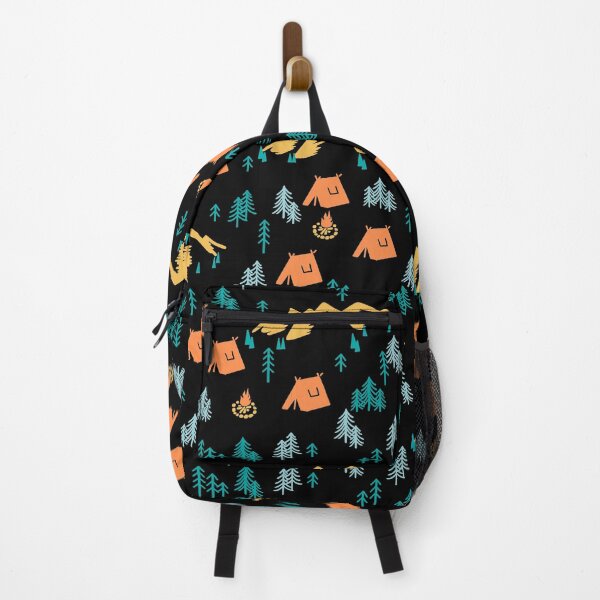 Item preview, Night in Coniferous Forest Camping designed and sold by FlinArt.