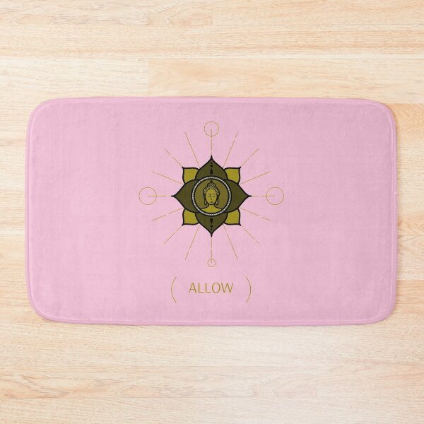Item preview, Allow mandala zen quote spiritual gifts designed and sold by KiriBrero.