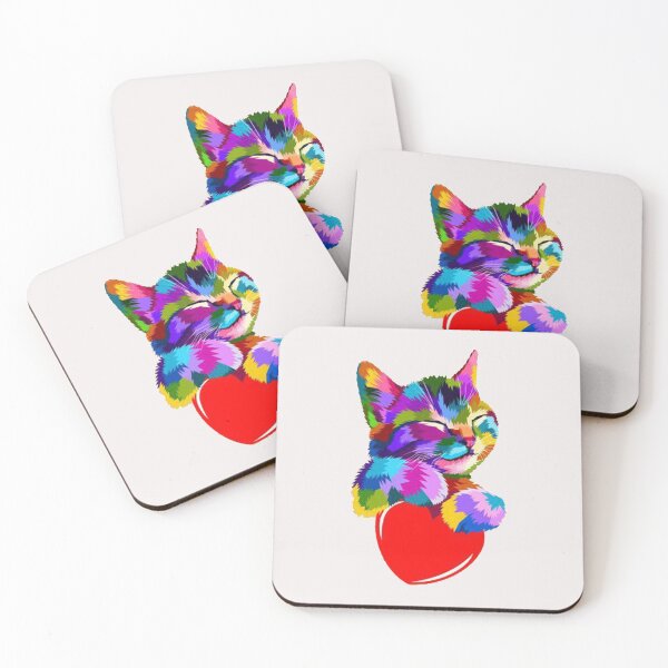 Item preview, Tropical Colourful Cat Lover designed and sold by Haidary.