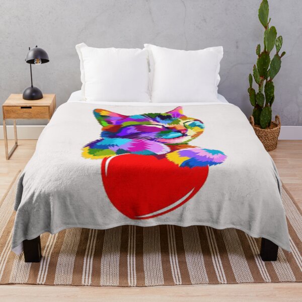 Item preview, Tropical Colourful Cat Lover designed and sold by Haidary.