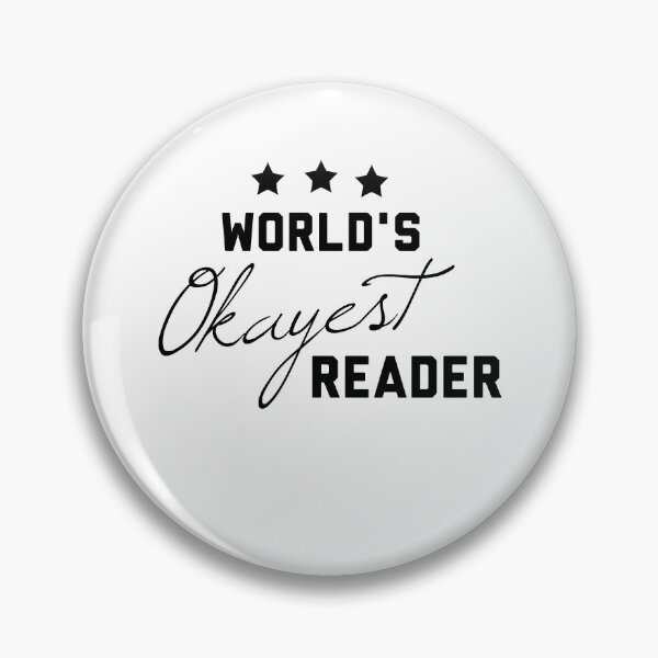 Item preview, World's Okayest Reader Funny Gift for Reader designed and sold by 30-Merch.