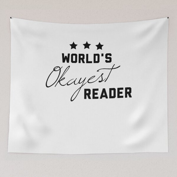 Item preview, World's Okayest Reader Funny Gift for Reader designed and sold by 30-Merch.
